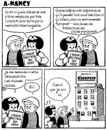 La mort de la ville et son remplacement par l'urbain.